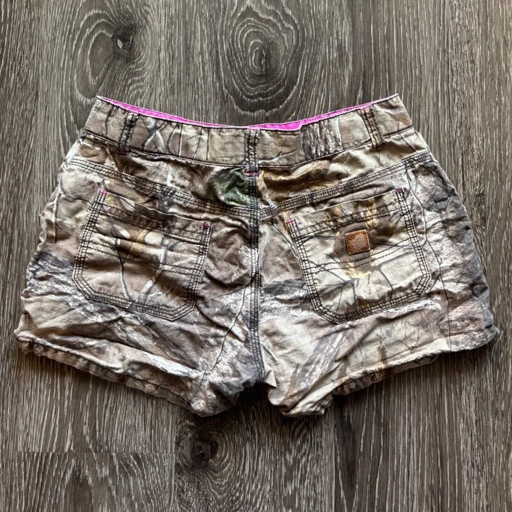 Y2K Carhartt Camo Micro Shorts Size 14